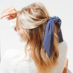 Hair Tie Scarf Scrunchie - Polka Dot