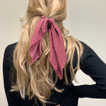 Hair Tie Scarf Scrunchie - Polka Dot