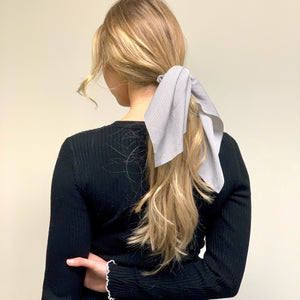 Hair Tie Scarf Scrunchie - Stripes